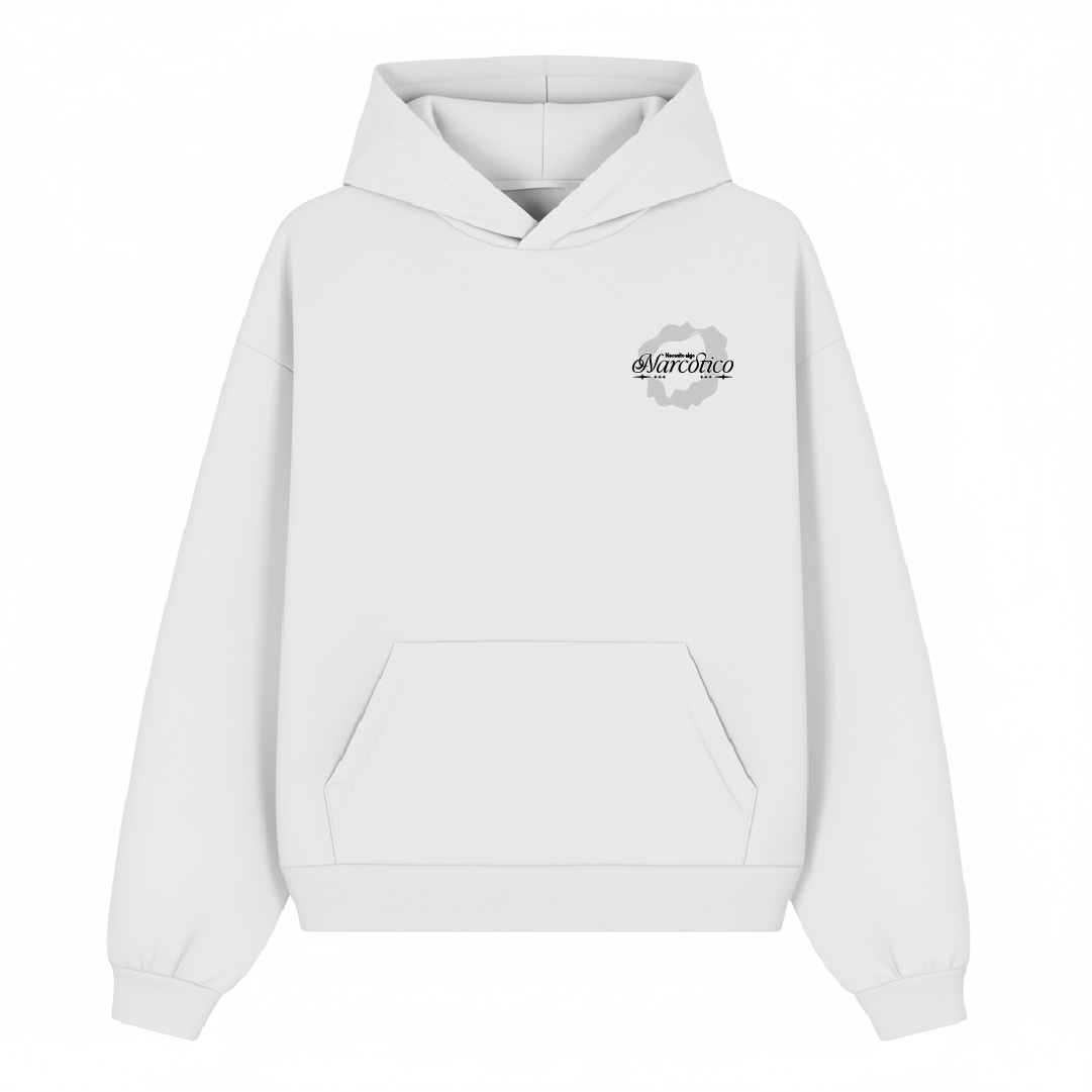 Buzo Narcótica Blanco Front