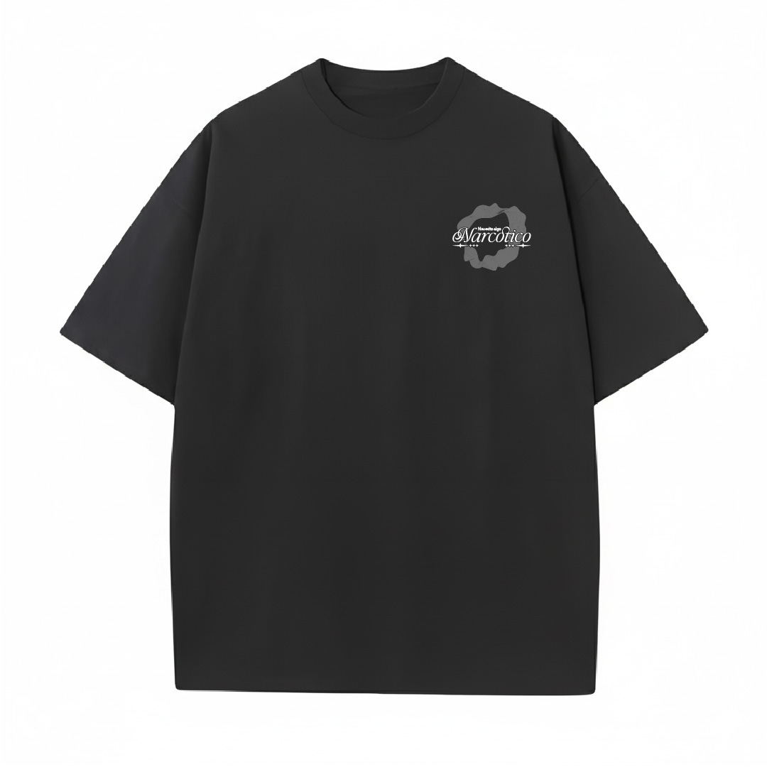 Oversize Narcótica Negro Front