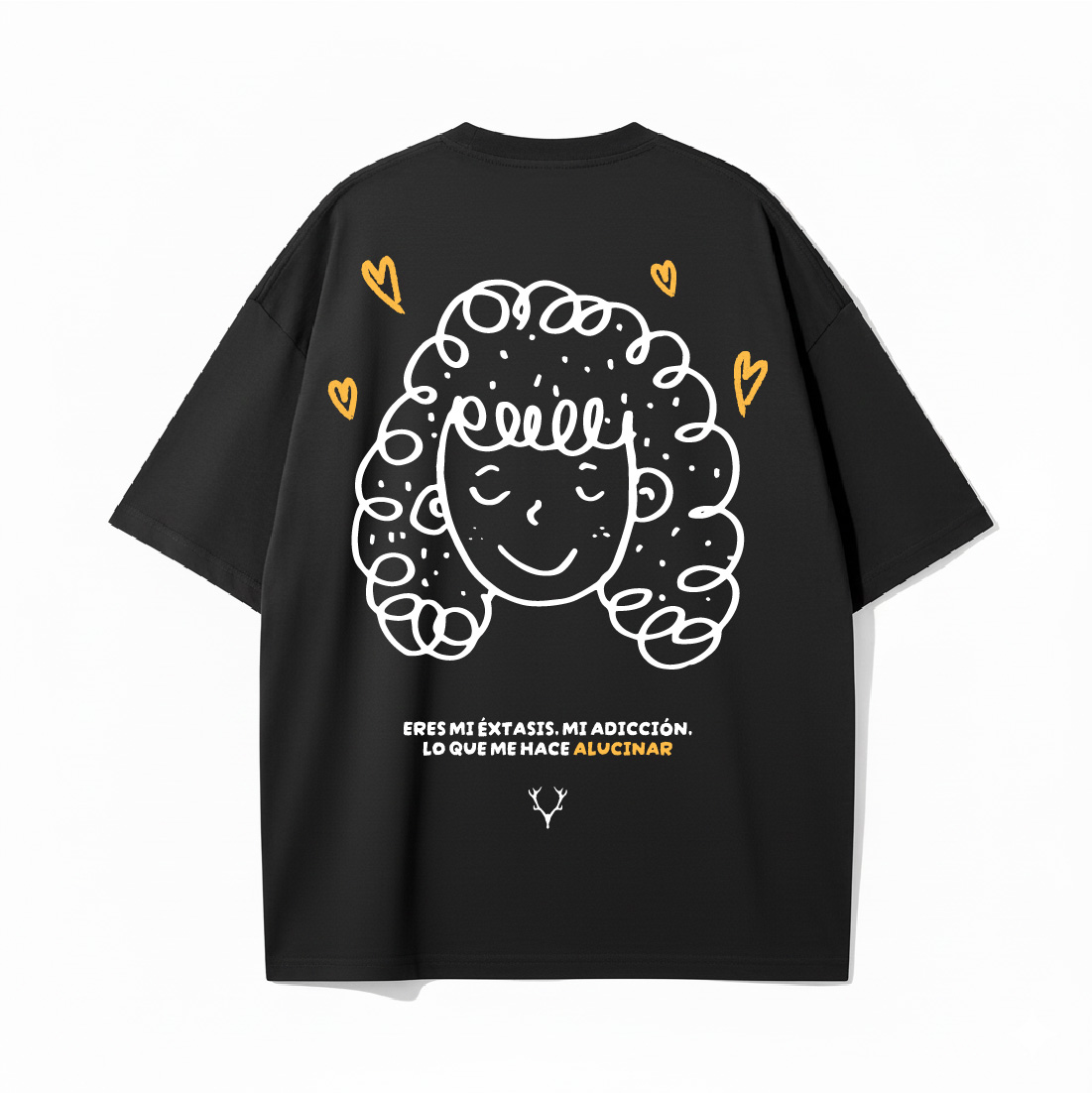 Oversize Precisa Negro 02 Back